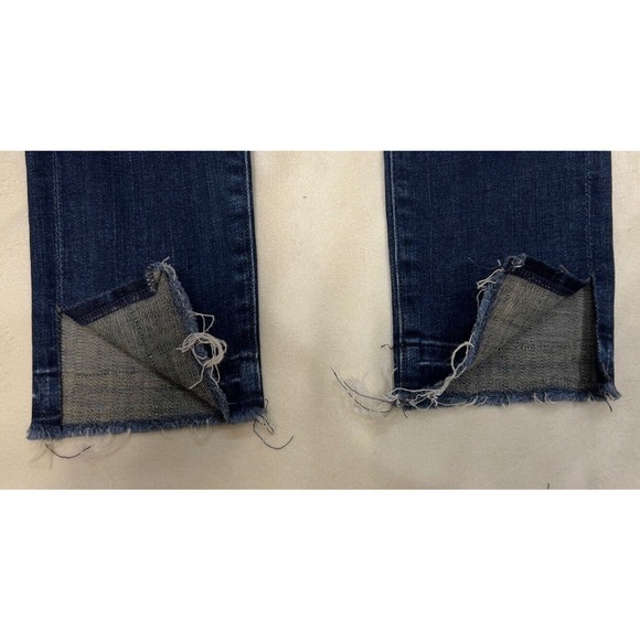 Citizens Of Humanity Jeans Rocket HighRise Skinny Crop Size25 Released Hem Denim - Picture 7 of 12